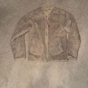 lululemon athletica Tan Fleece Jacket